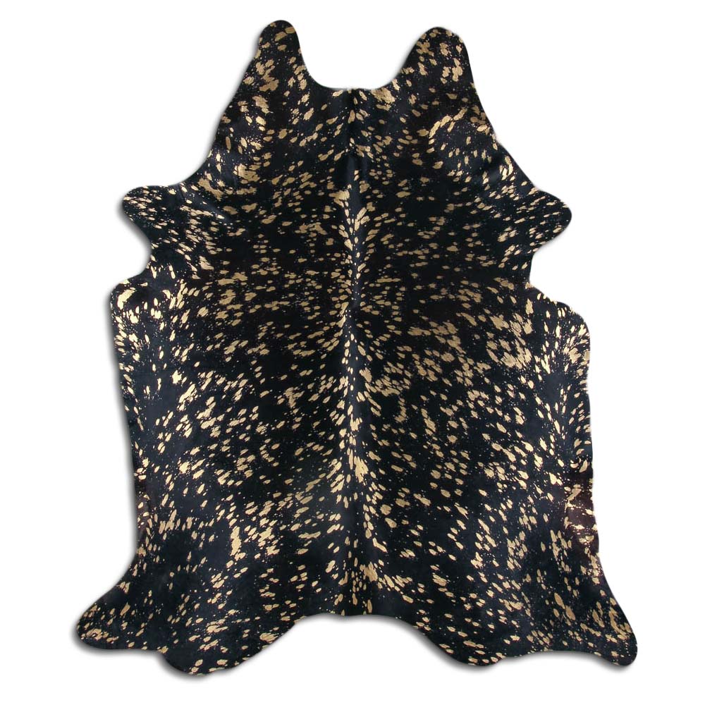 Covor din piele de vacă „Gold” XL