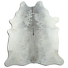 Covor din piele de vacă gri XL