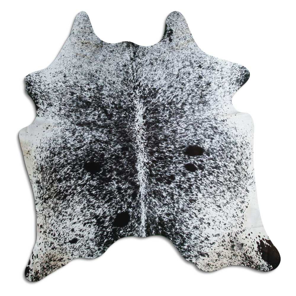 Covor din piele de vacă Salt & Pepper XL