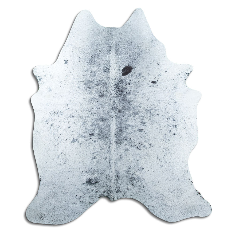 Covor din piele de vacă Salt & Pepper L