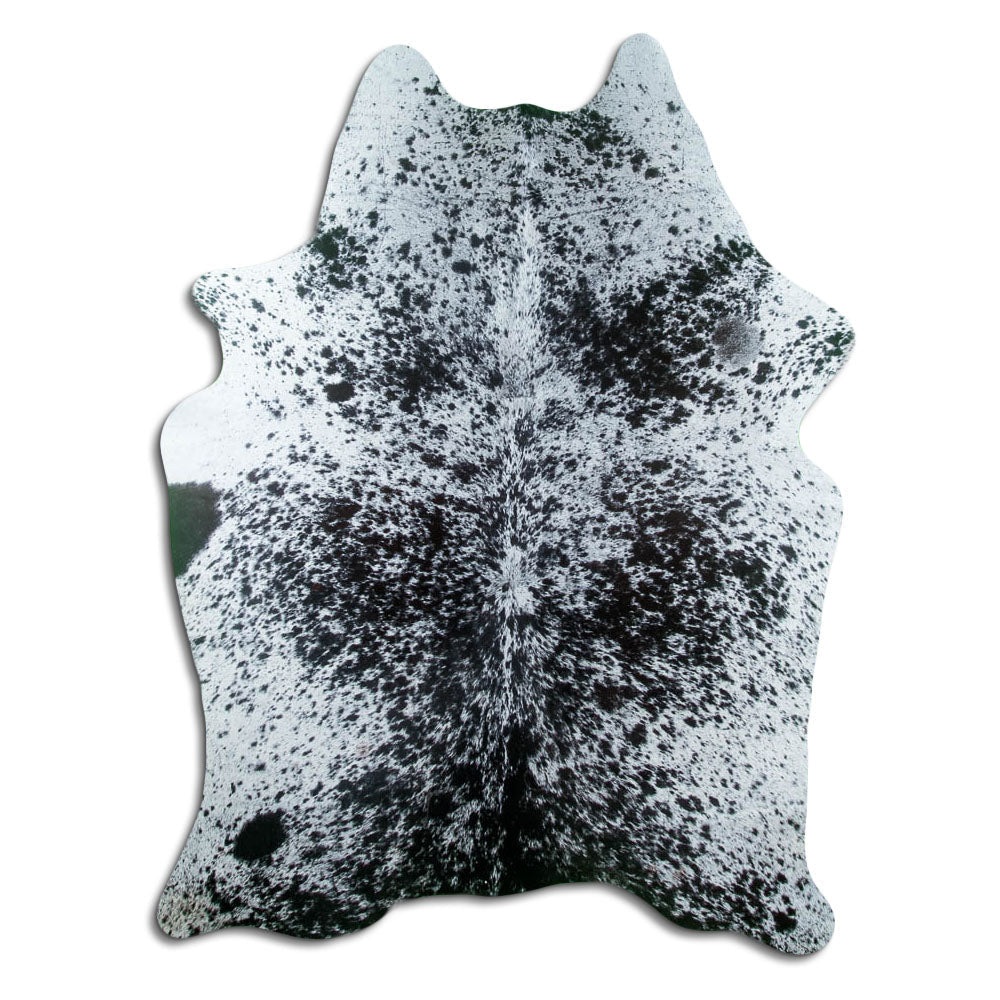 Covor din piele de vacă Salt & Pepper L