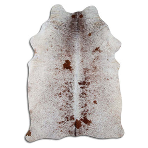Covor din piele de vacă exotică Salt and Pepper L