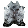 Covor din piele de vacă exotică Salt and Pepper XL
