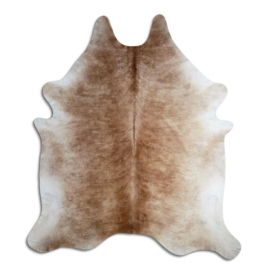 Covor din piele de vacă maro XXXL