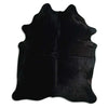 Covor din piele de vacă negru XL