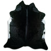 Covor din piele de vacă negru XL