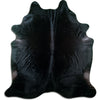 Covor din piele de vacă negru XL