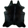 Covor din piele de vacă negru XL