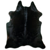 Covor din piele de vacă negru XL