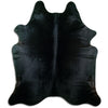 Covor din piele de vacă negru XL