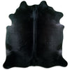 Covor din piele de vacă negru XL