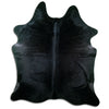 Covor din piele de vacă negru XL