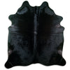Covor din piele de vacă negru XL