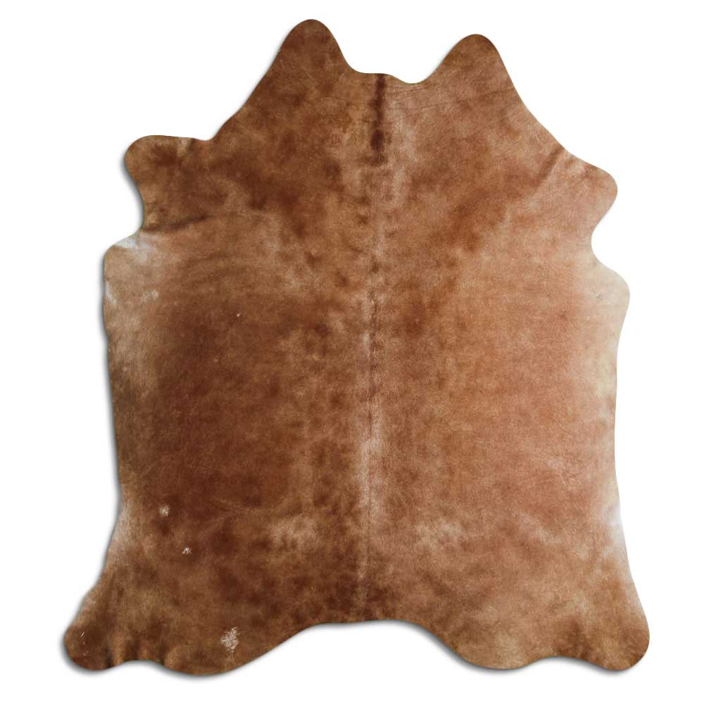 Covor din piele de vacă maro XL