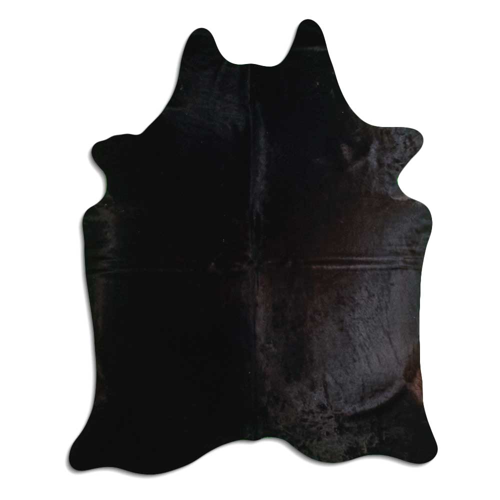 Covor din piele de vacă maro XXL