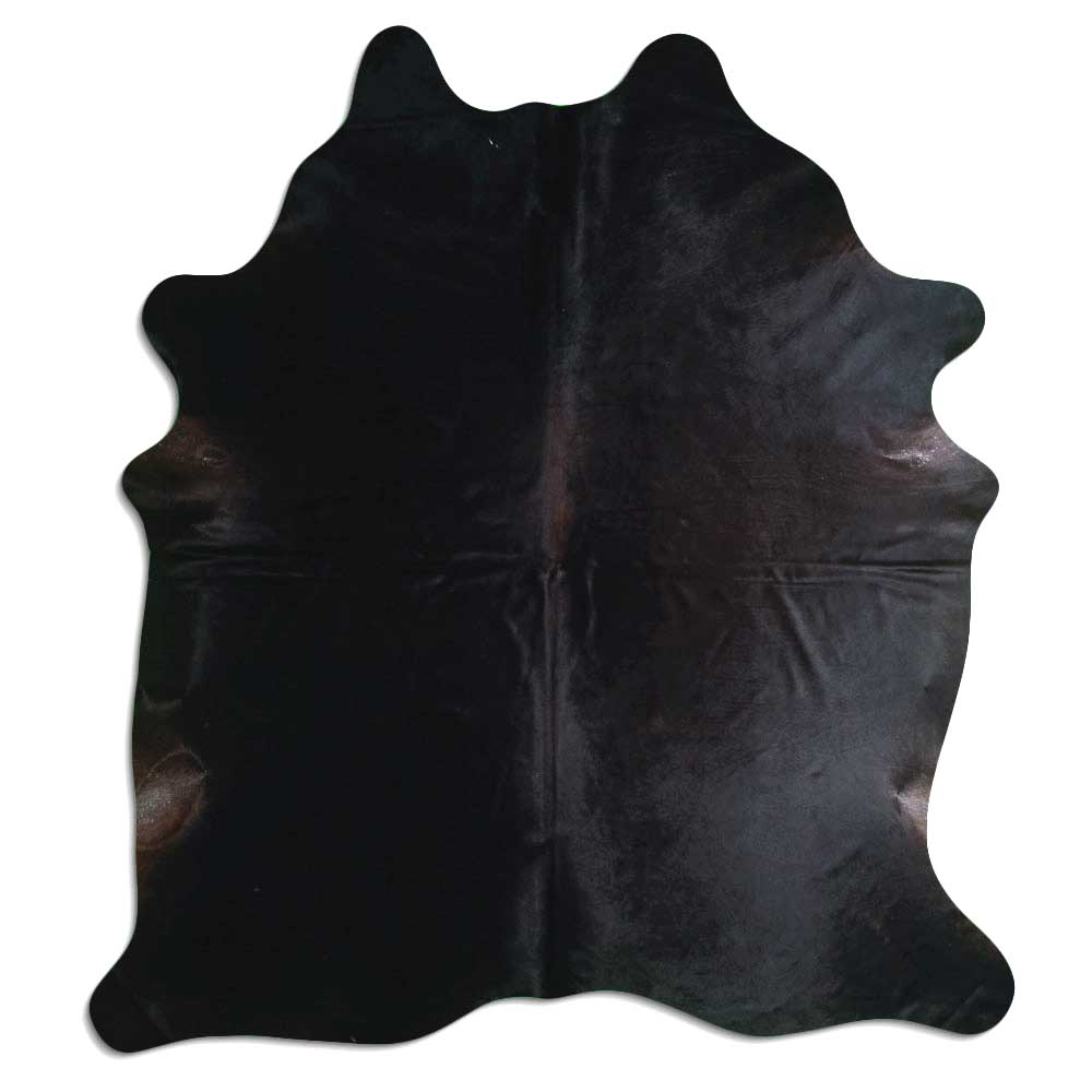 Covor din piele de vacă maro XXL