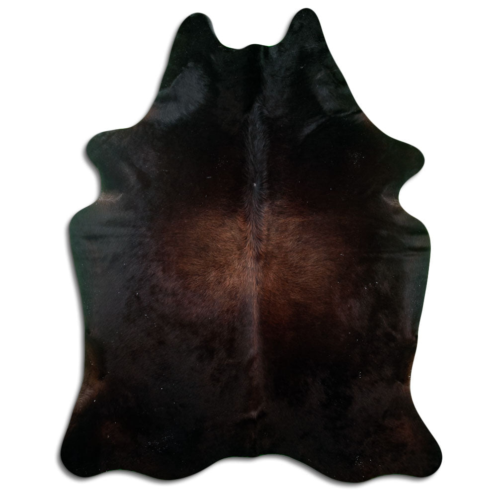 Covor din piele de vacă maro XXL