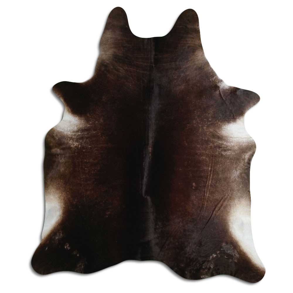Covor din piele de vacă maro XL