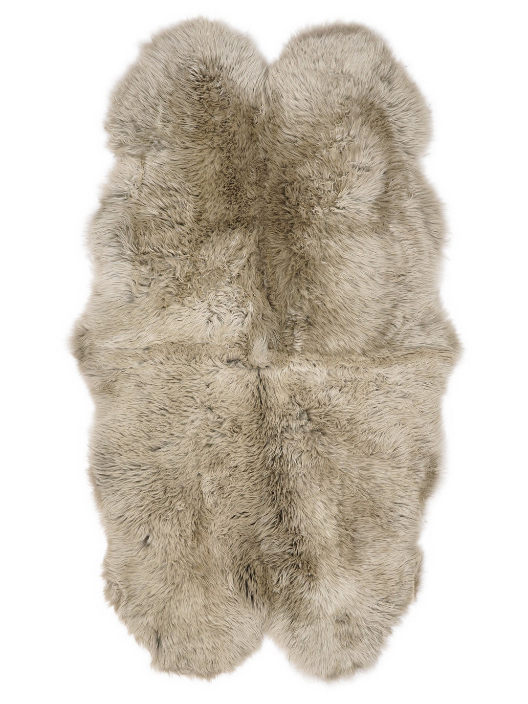 Quad New Zealand sheepskin rug 180 × 100 cm – Taupe