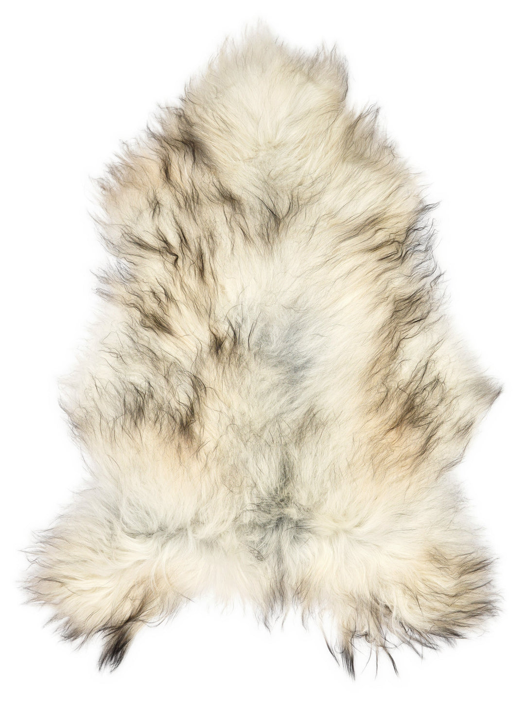 Icelandic Multicoloured Sheepskin Rug XL