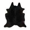 Covor din piele de vacă negru XL