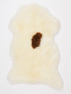Covor din piele de oaie multicolor L