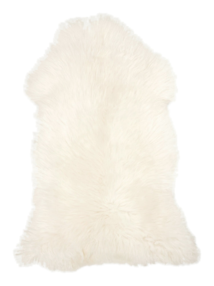 New Zealand sheepskin rug 100 cm – White